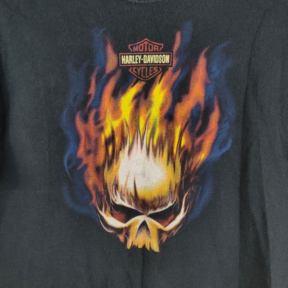 Harley-Davidson Men's Tee Shirts Sz M Black - Picture 2 of 4